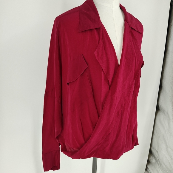 Funktional | silk crossover blouse - Picture 2 of 7